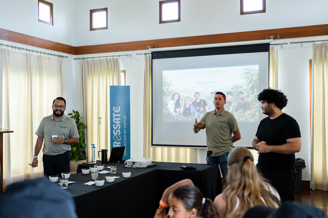 Espressate branding and Honduran coffee origins